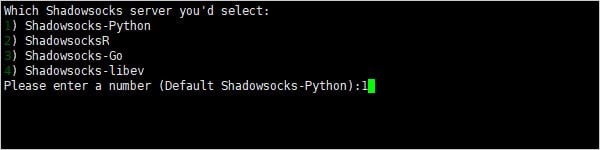 Shadowsocks 一键安装脚本 Shadowsocks-Python